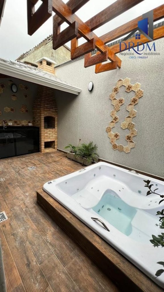 Casa Geminada - Venda - Caiara - Praia Grande - SP